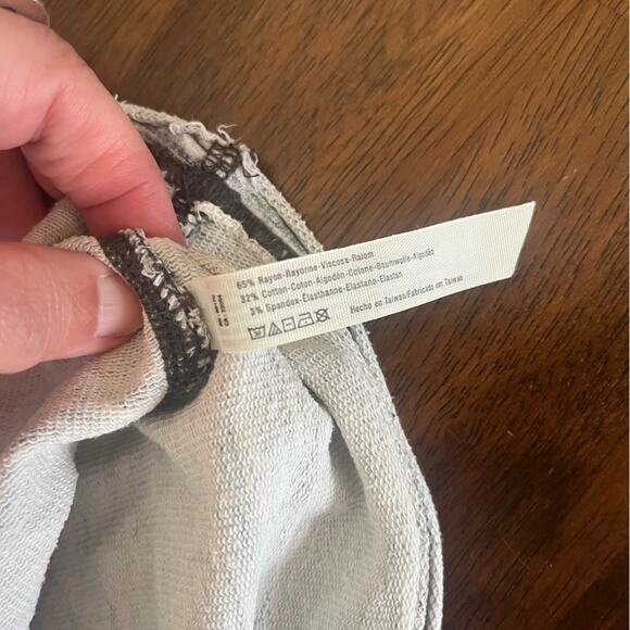 Free People Movement Gray Activewear Long Sleeve Sweater - Picture 10 of 10